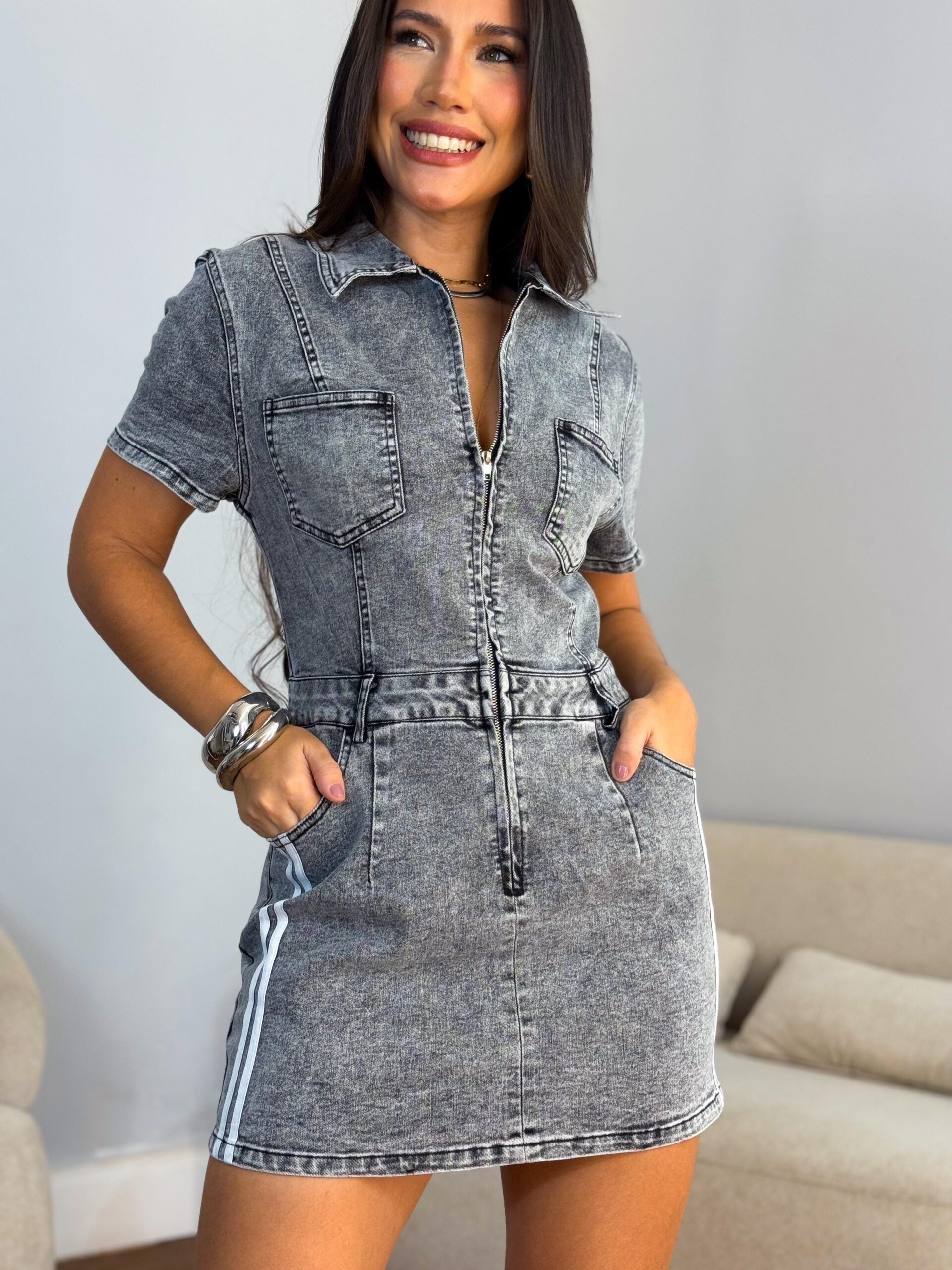 Vestido Tubo Jeans – Use Lavyna