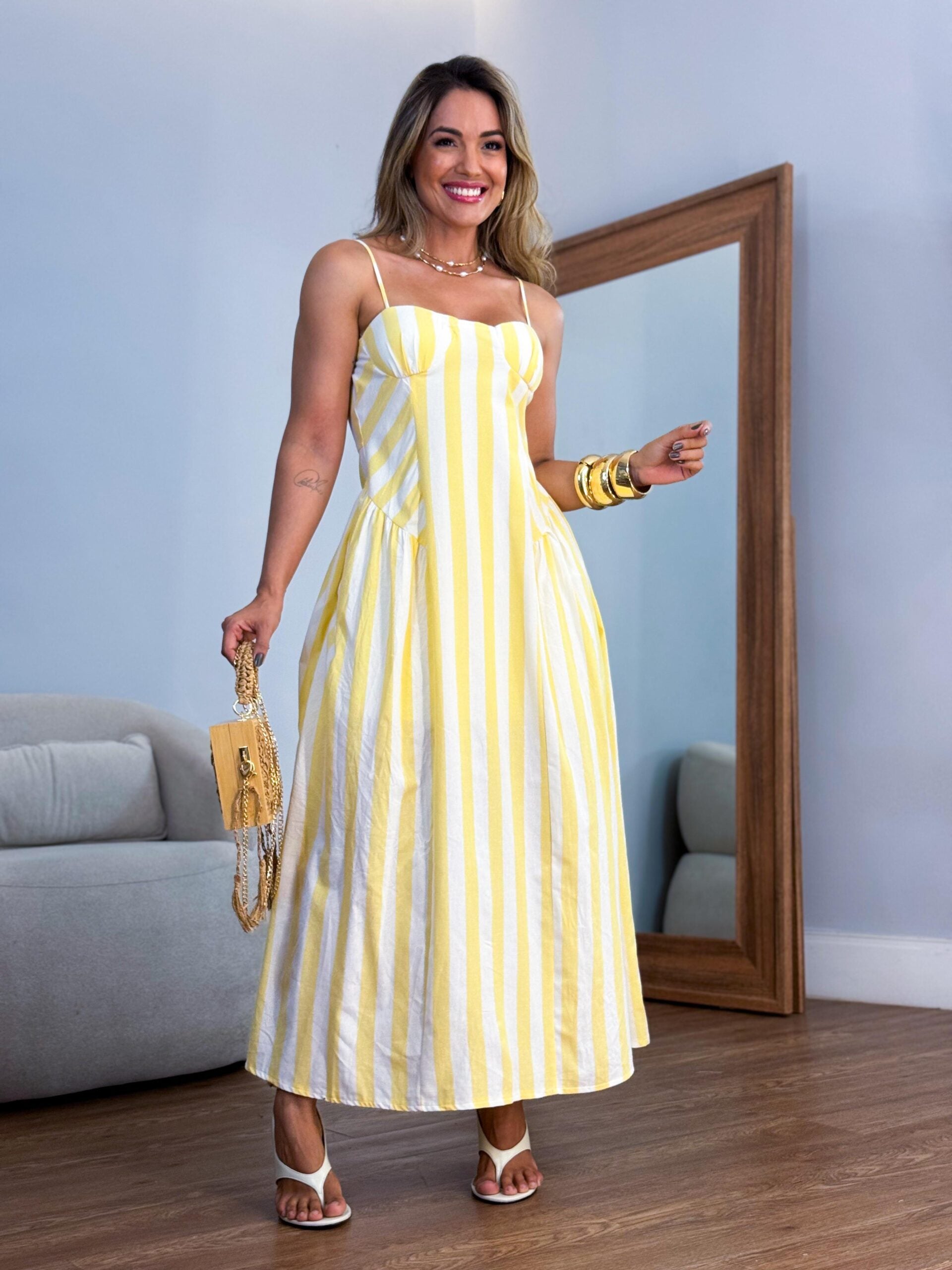 Vestido Linho Alça – Use Lavyna