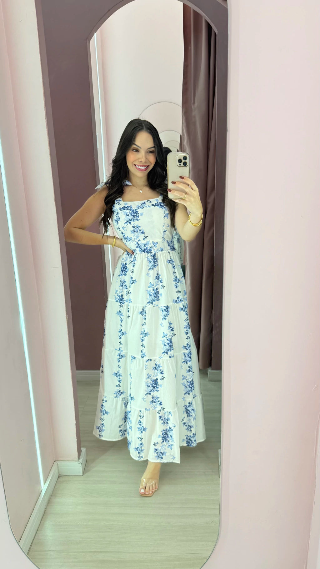 Vestido Tricoline Lorena