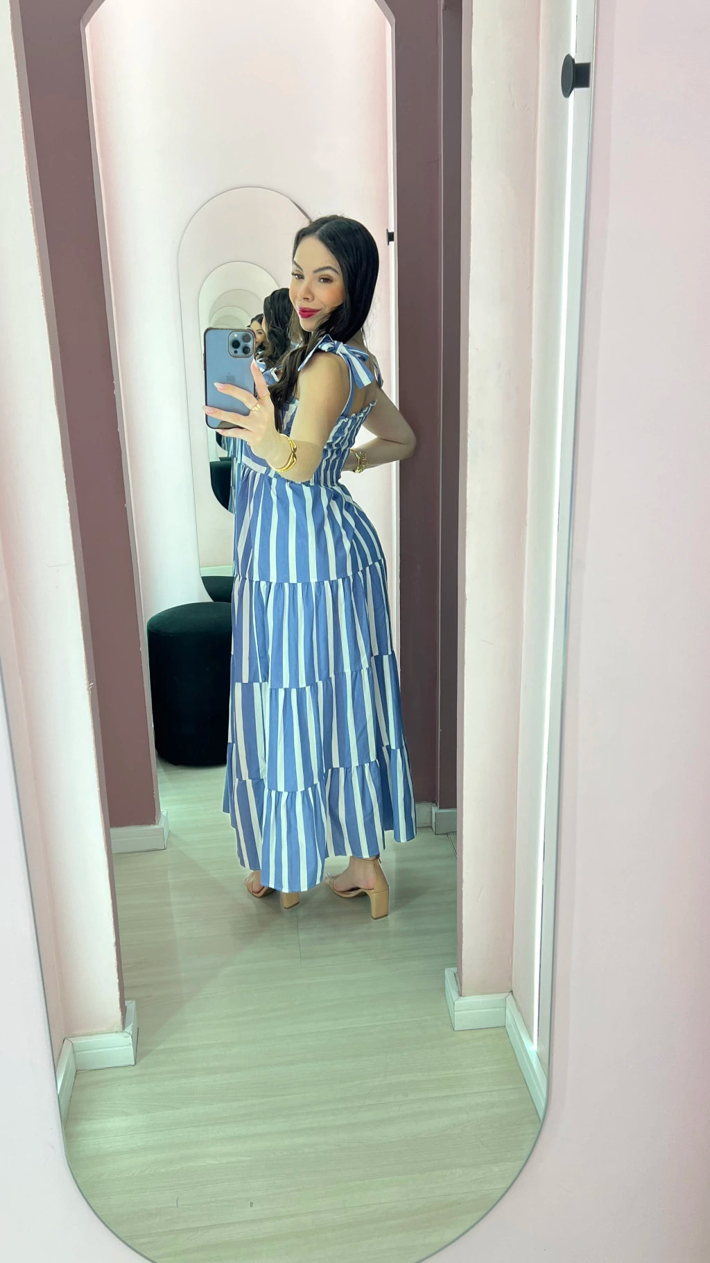 Vestido Tricoline Lorena