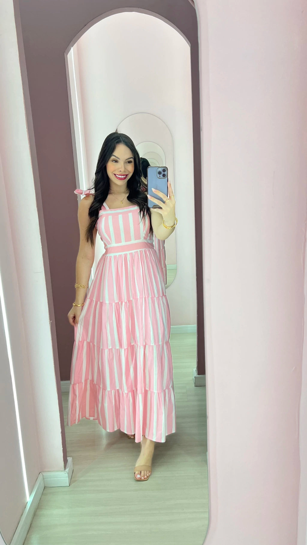 Vestido Tricoline Lorena