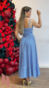 Vestido Listras Natal 2025  - Use Lavyna