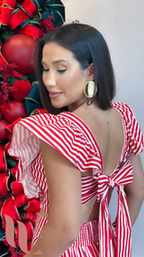 Conjunto Listras Natal 2025  - Use Lavyna