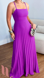 Vestido Duplo Plissado – Use Lavyna