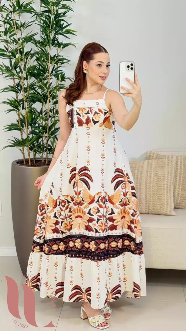 Vestido Sol Viscoseda Midi – Use Lavyna