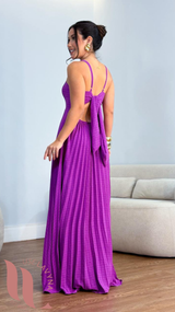 Vestido Duplo Plissado – Use Lavyna