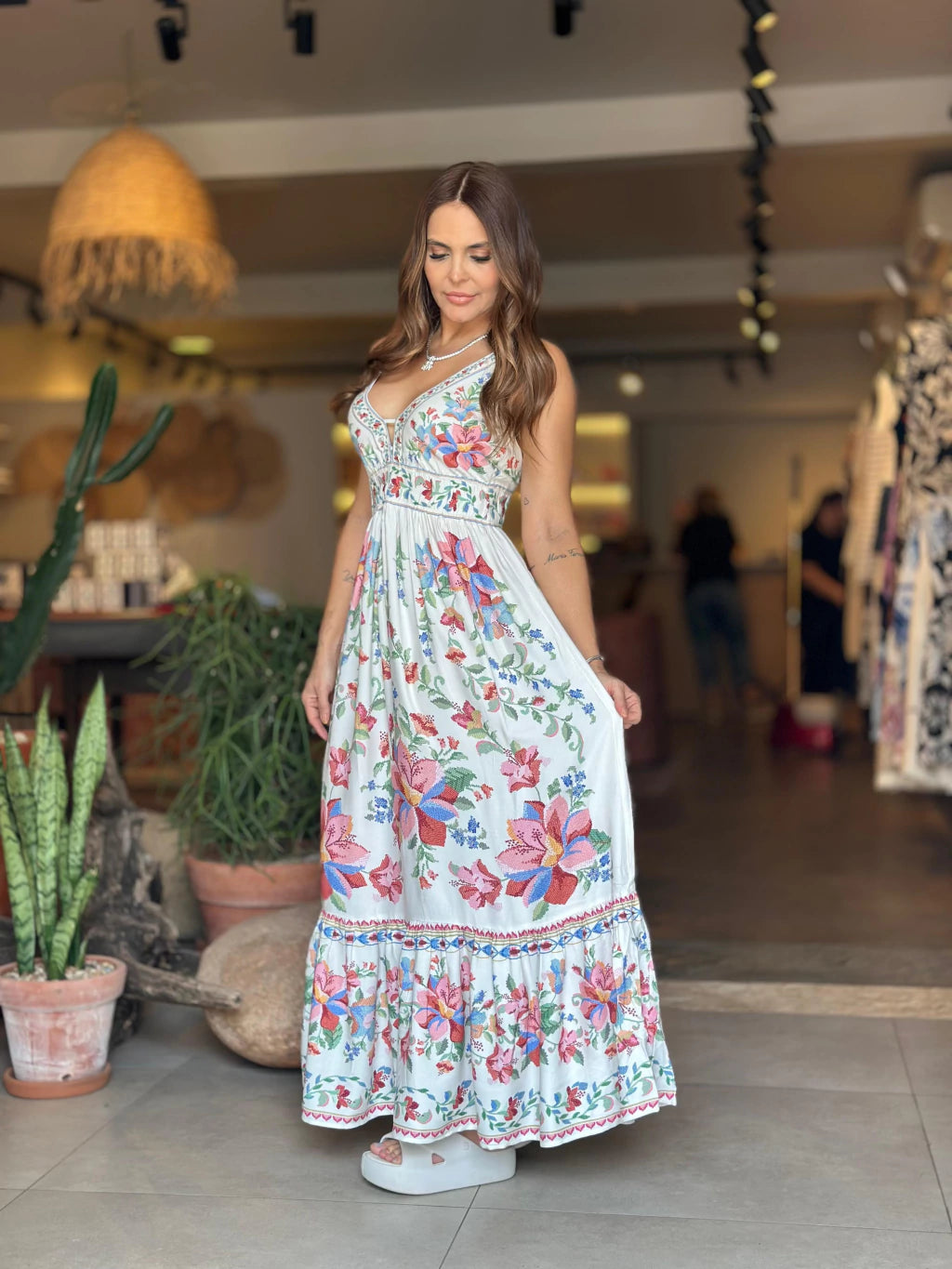 Vestido Cropped Brisa Serena