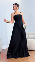 Vestido Duplo Plissado – Use Lavyna