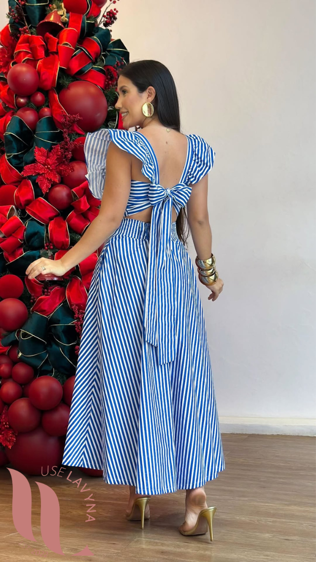 Conjunto Listras Natal 2025  - Use Lavyna