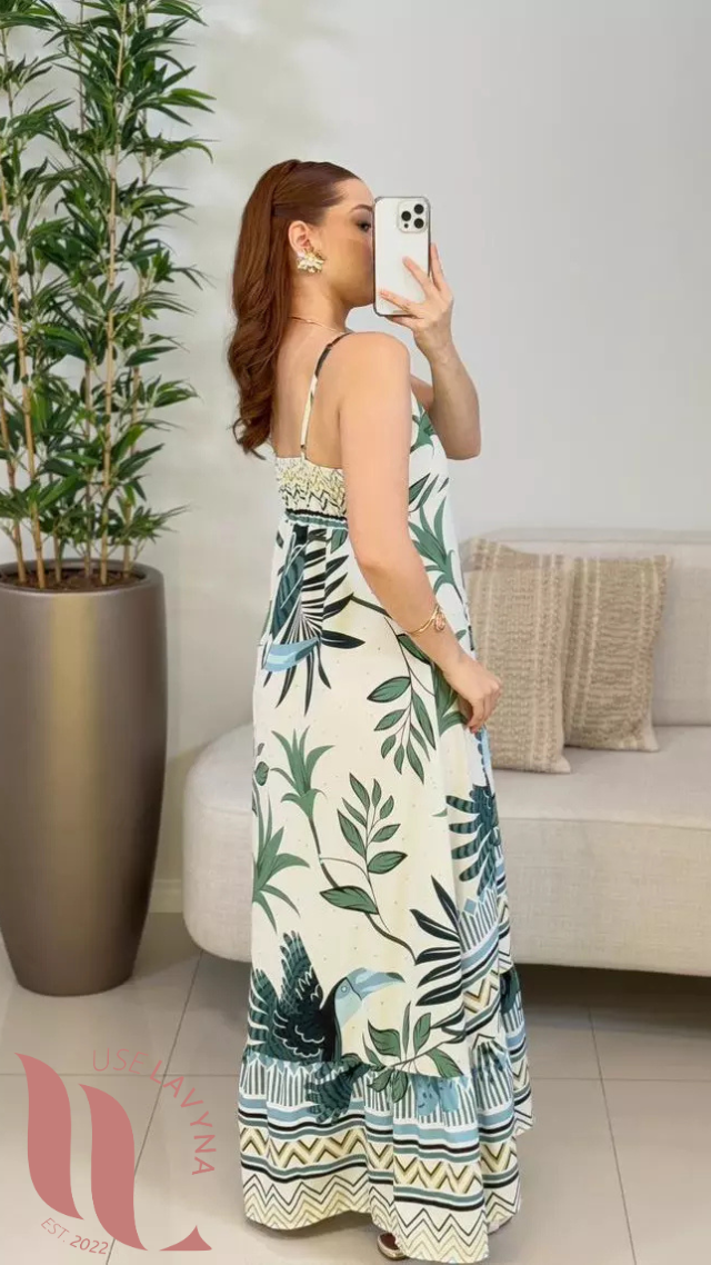 Vestido Sol Viscoseda Midi – Use Lavyna