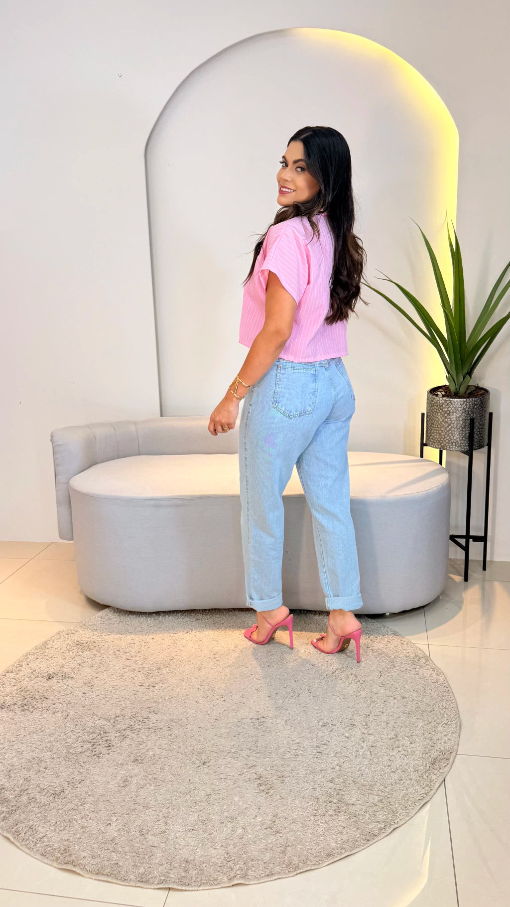 Camisa Cropped Sabrina – Use Lavyna