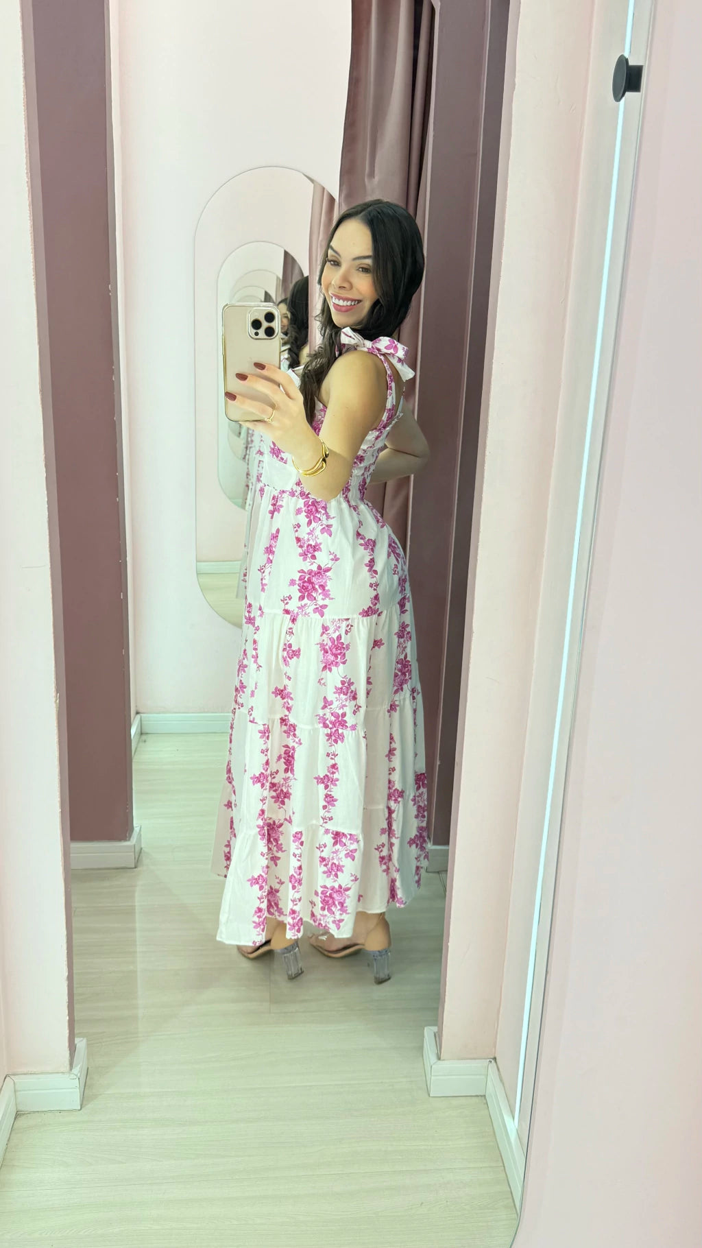 Vestido Tricoline Lorena