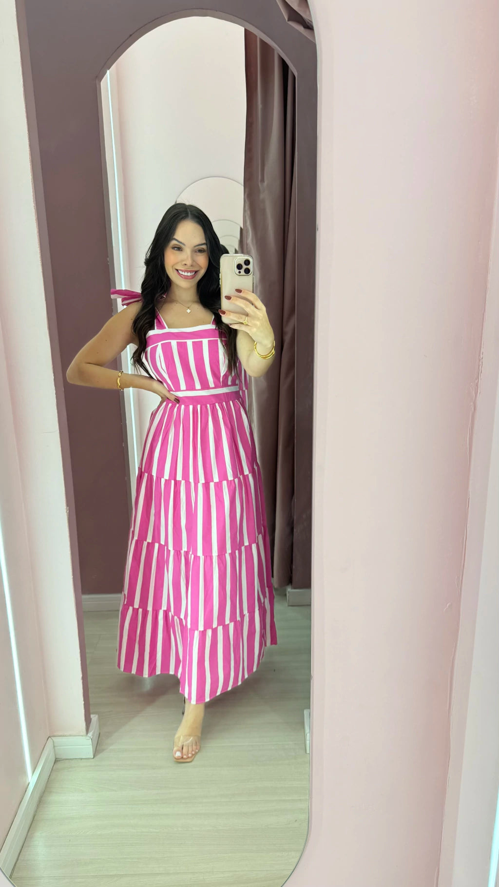 Vestido Tricoline Lorena