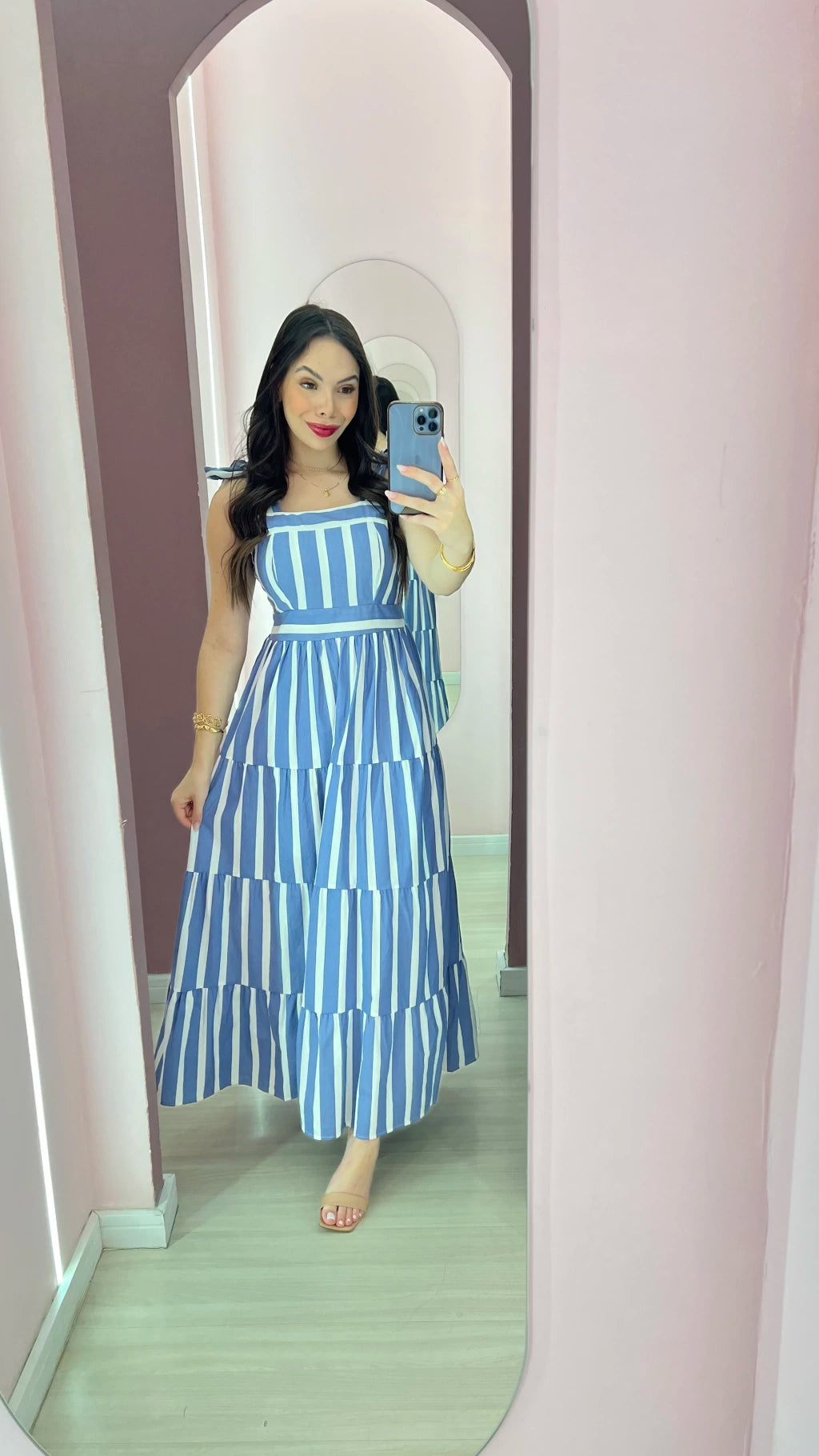 Vestido Tricoline Lorena