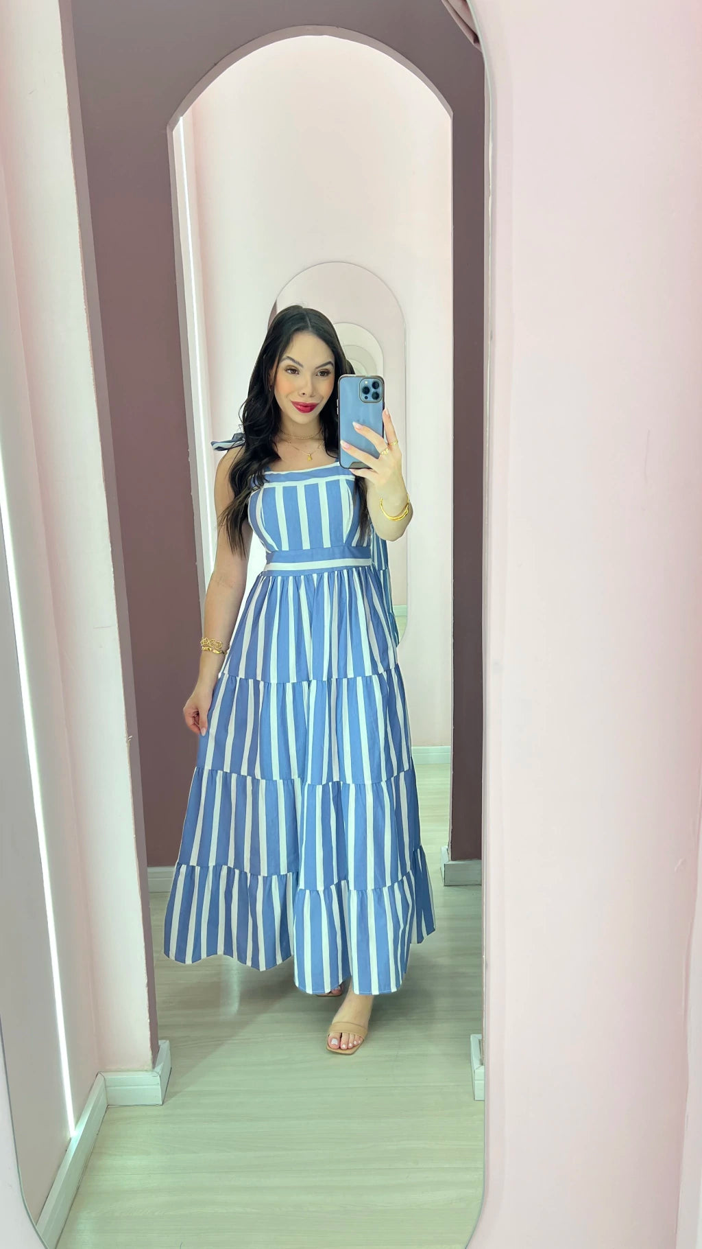 Vestido Tricoline Lorena