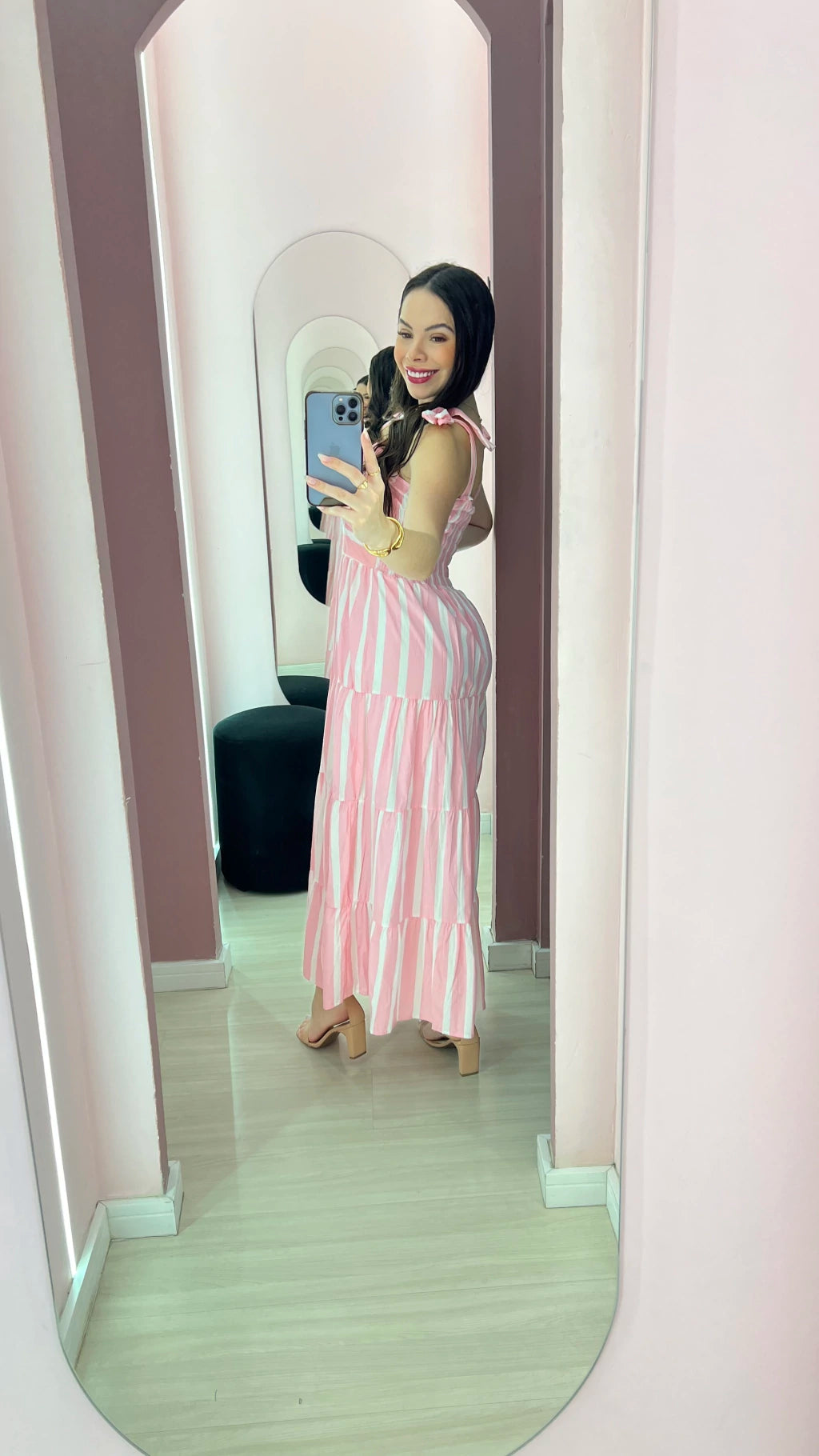 Vestido Tricoline Lorena