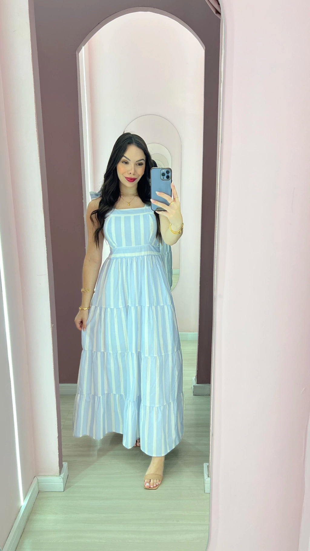 Vestido Tricoline Lorena